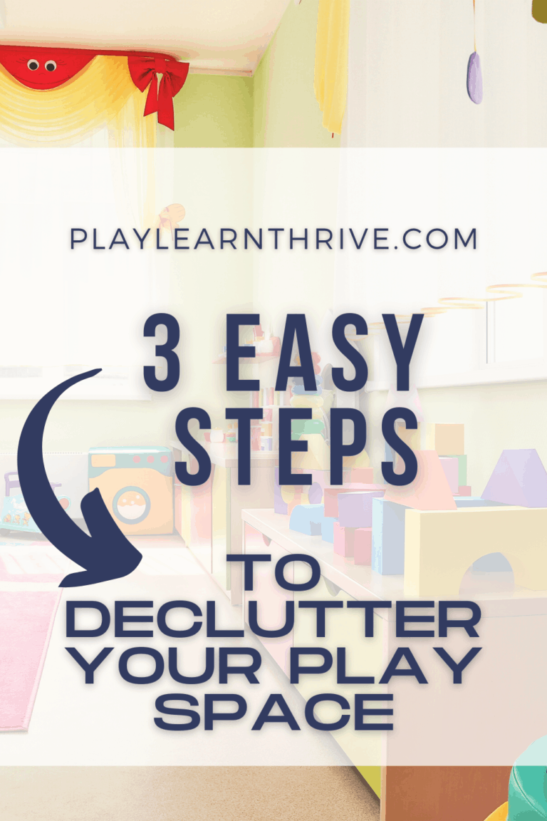 3 Steps to Organize Toys