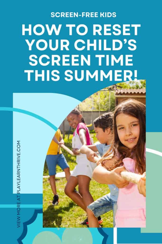 Looking for ways to minimize screen time and boost your child's growth? A screen reset this summer can do wonders for their attention span and creativity. Get the ultimate guide to a minimal screen summer that’s both fun and enriching—no devices needed!
